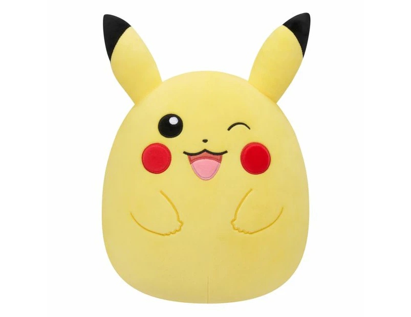 Squishmallows Pokemon 10 inch Winking Pikachu Plush