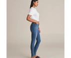 Target Sophie Skinny High Rise Full Length Denim Jeans - Blue