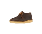 Clarks Originals Men's Desert Trek Leather Shoes - Brown