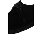Clarks Originals Men's Desert Trek Suede Shoes - Black