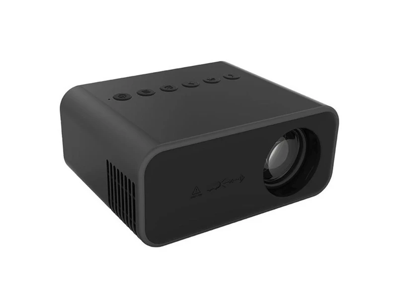 240P Portable Mini Projector for Home Use 240P Mini Smart Projector for Phone-Black