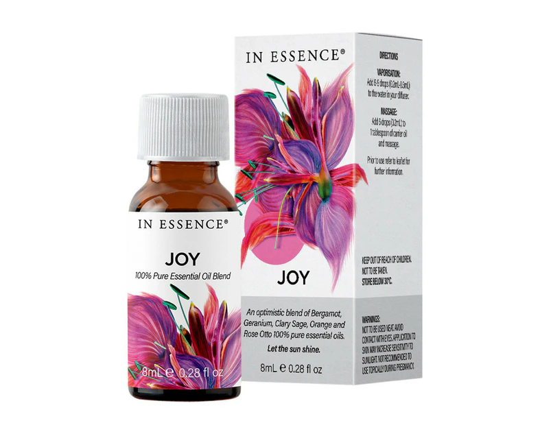 In Essence Joy Pure Essential Oil Blend 8ml