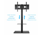 Heavy Duty Swivel Floor TV Stand Tall Corner TV Mount Stand for 32-70" LCD LED