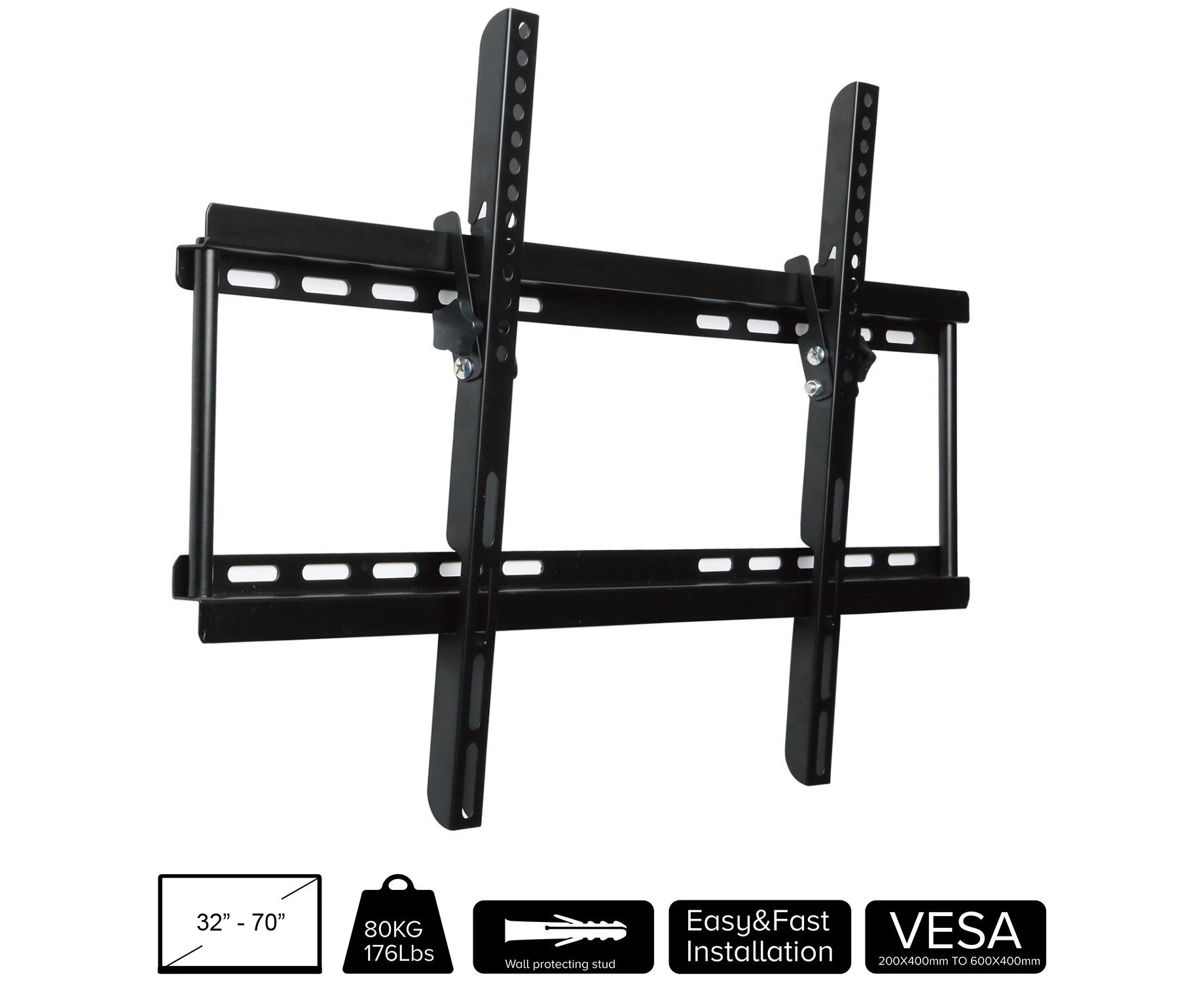 32" - 70" Led Lcd Tv Wall Mount Bracket Vesa 600X400Mm 65 60 55 50 46 42