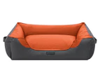 Paws & Claws Large Outback Waterproof Walled Pet Bed - Orange