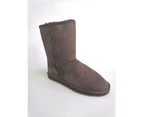 UGG Boots 4/5or3/4 Premium Australian Shearing Sheepskins Grip-sole Unisex - Chocolate