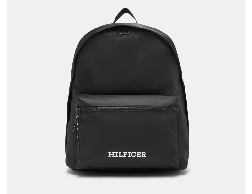 Tommy Hilfiger 16L Monotype Dome Backpack - Black