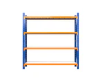 Giantz 2Mx2M Garage Shelving Warehouse Rack Pallet Racking Storage Shelf Blue