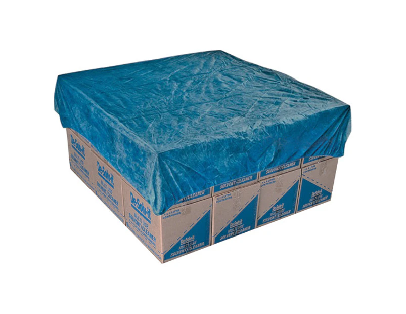 Livingstone Pallet Drum Crate Top Covers 1400 x 1400mm 7 Microns Polyethylene CPE Film Blue 50 Carton