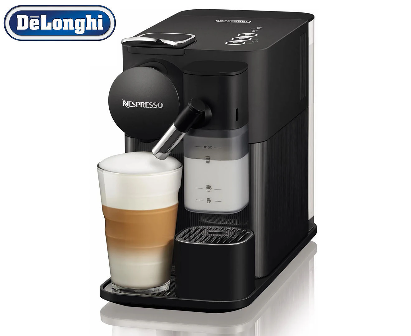 DéLonghi Lattissima One Nespresso Pod System Coffee Machine - Black EN510.B