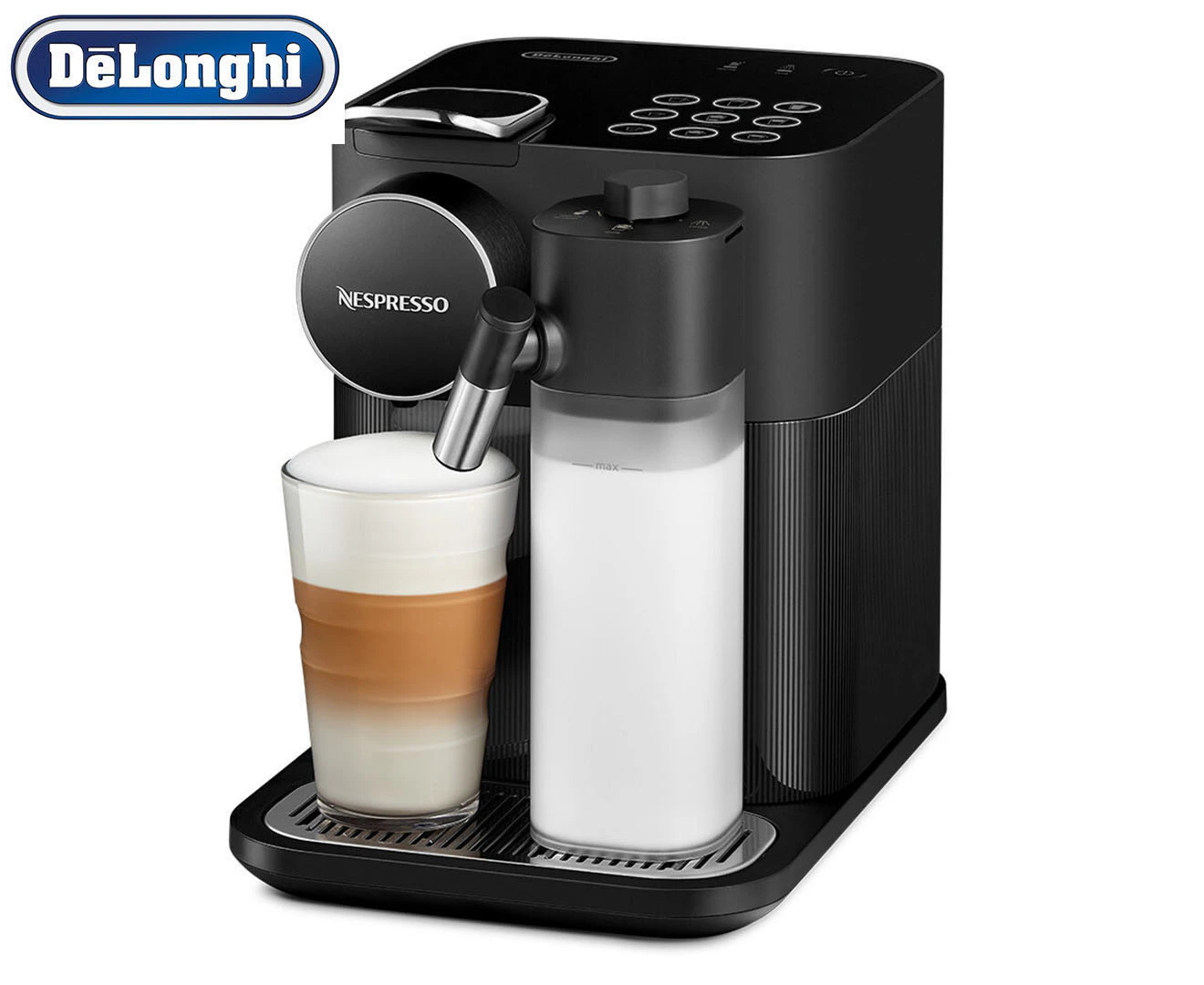 DéLonghi Lattissima One Nespresso Pod System Coffee Machine - Black EN510.B