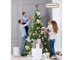 Mazam LED Christmas Tree 2.1M 7FT Xmas Trees Decorations Green 1000 Tips