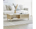 Cooper & Co. Oahu 120cm Rattan Coffee Table Natural