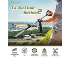 Ta-Da Foldable Cane Chair Series 2 82cm w FREE Carrying Bag (Limited Time) - Black