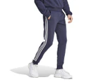 Adidas Men's Essentials 3-Stripes Tapered Fleece Pants / Joggers - Legend Ink