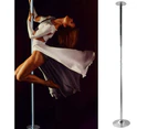 45mm Portable Dancing Pole Exercise Home GYM Dance Static Stripper Spinning