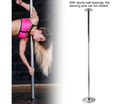 45mm Portable Dancing Pole Exercise Home GYM Dance Static Stripper Spinning