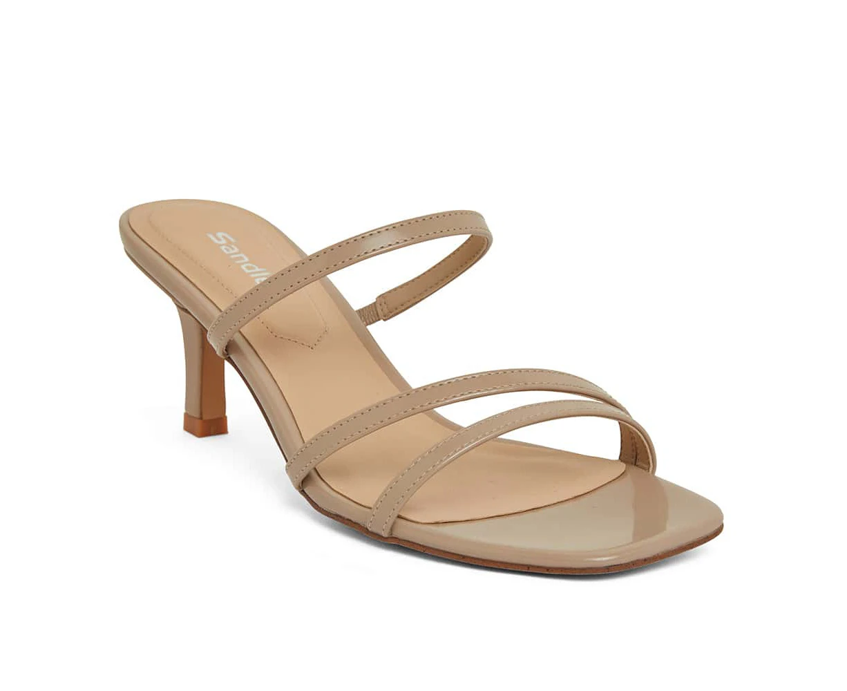 Womens Footwear Sandler Marilyn Nude Patent Sandal