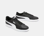 Puma Unisex Smash 3.0 Sneakers - Black/White