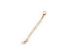 Obsession Necklace Extender Encased in 18k Rose Gold - 50mm