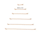 Obsession Necklace Extender Encased in 18k Rose Gold - 50mm