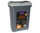 Paws & Claws 45L Pet Food Storer - Grey