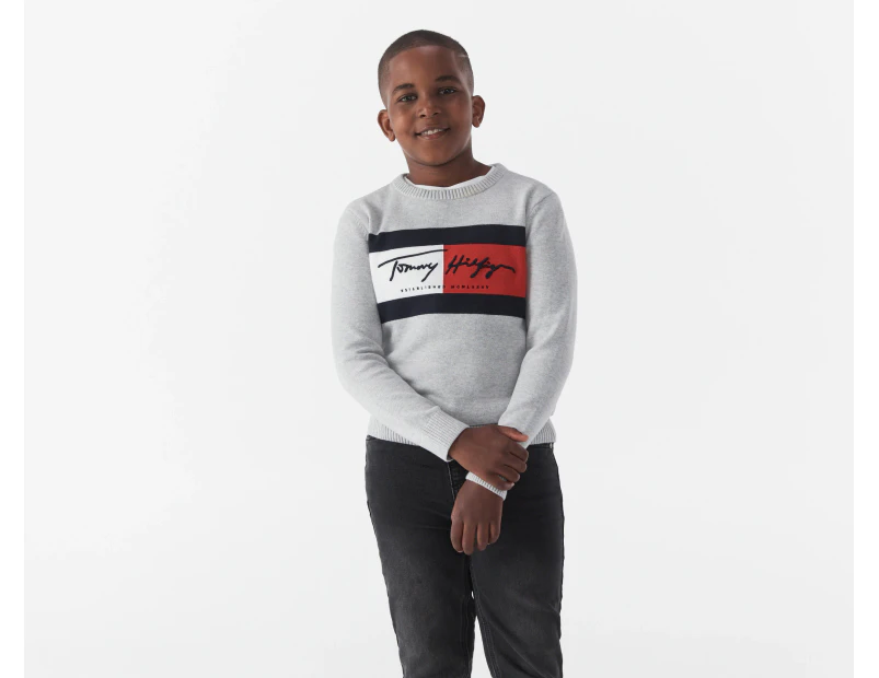 Tommy hilfiger flag on sale sweater