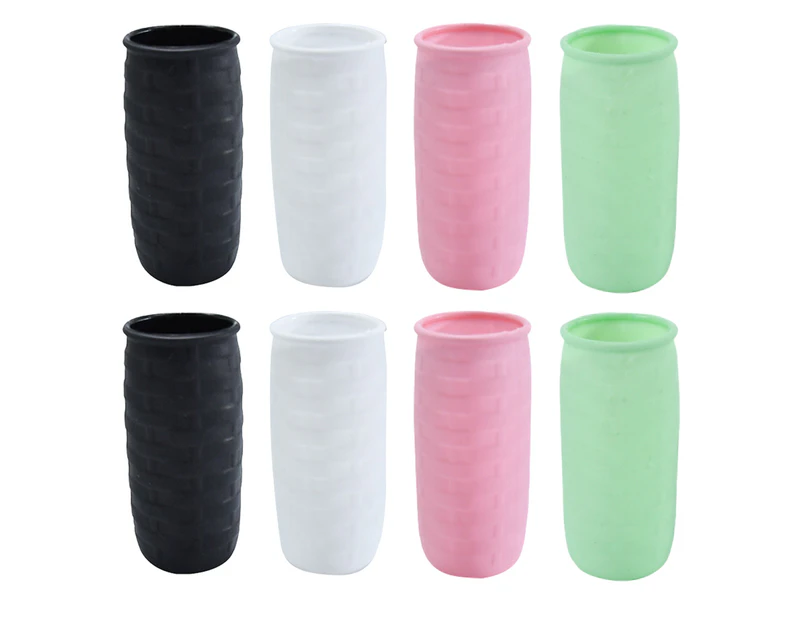 8 Pcs Elastic Sleeves For Leak Proofing Travel, Silicone Travel Bottle Covers, Silicone Toiletry Sleeves Leak Proof, Travel Size Toiletries Travel  For Wom