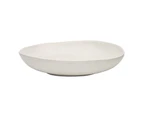 Ecology Ottawa Shallow Stoneware Rustic Round Bowl Food/Meal/Soup 28cm - Calico