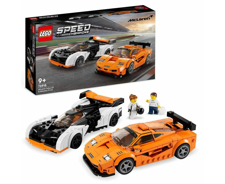 LEGO® Speed Champions McLaren Solus GT and McLaren F1 LM 76918