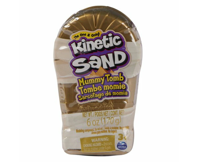 Kinetic Sand Mummy Tomb 6oz - Assorted*