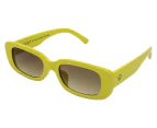 Oneday Drop Top Convertible Sunglasses - Yellow/Brown