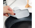 Food Grade Soup Pourer Anti-corrosion Plastic Anti Spill Duckbill Edge Funnel Household Supplies-Grey