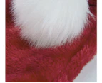 Santa Hat For Adults Big Santa Hat Comfort Double Liner Plush Red Velvet