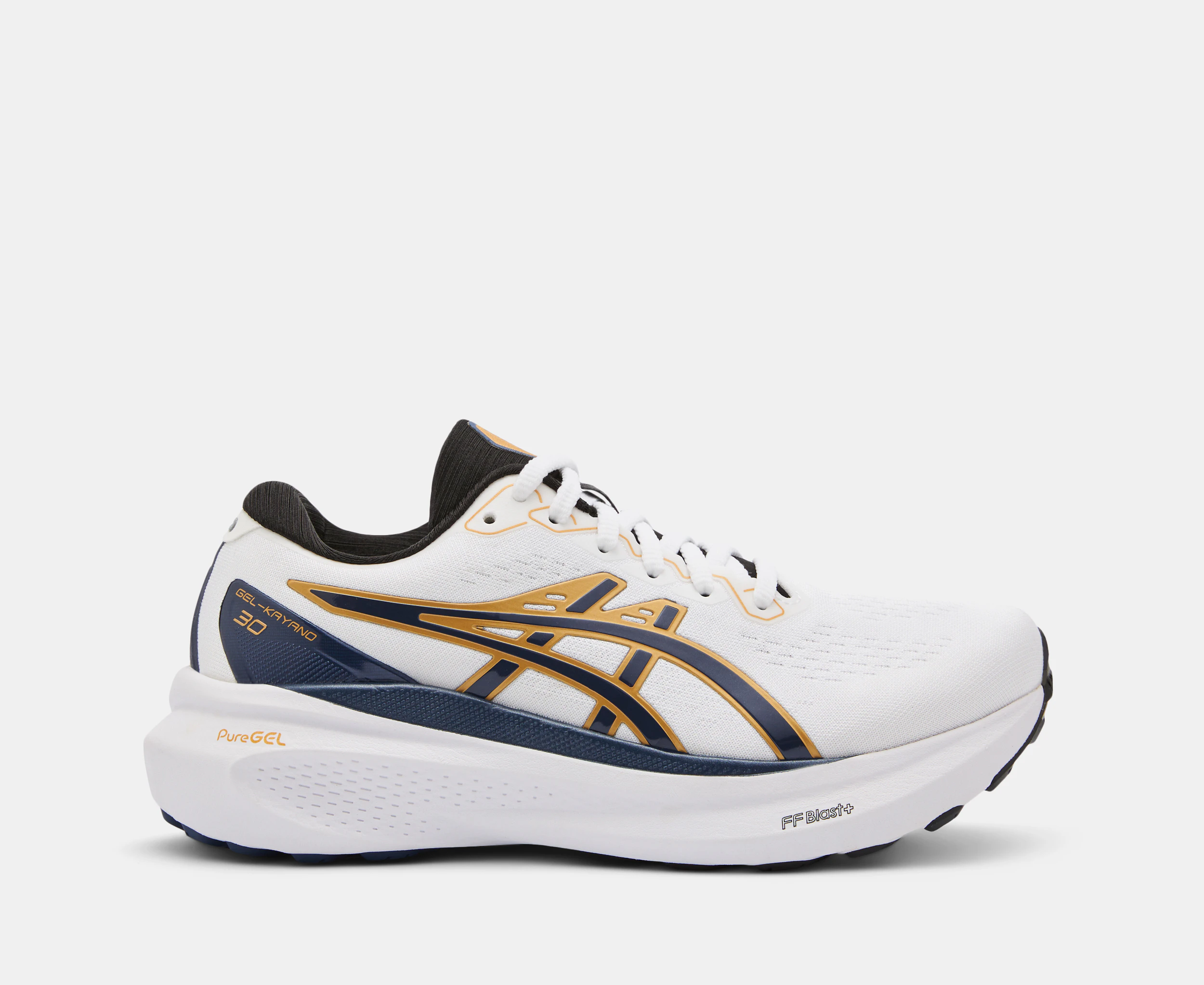 ASICS Women's GEL-Kayano 30 Anniversary Running Shoes - White/Deep Ocean