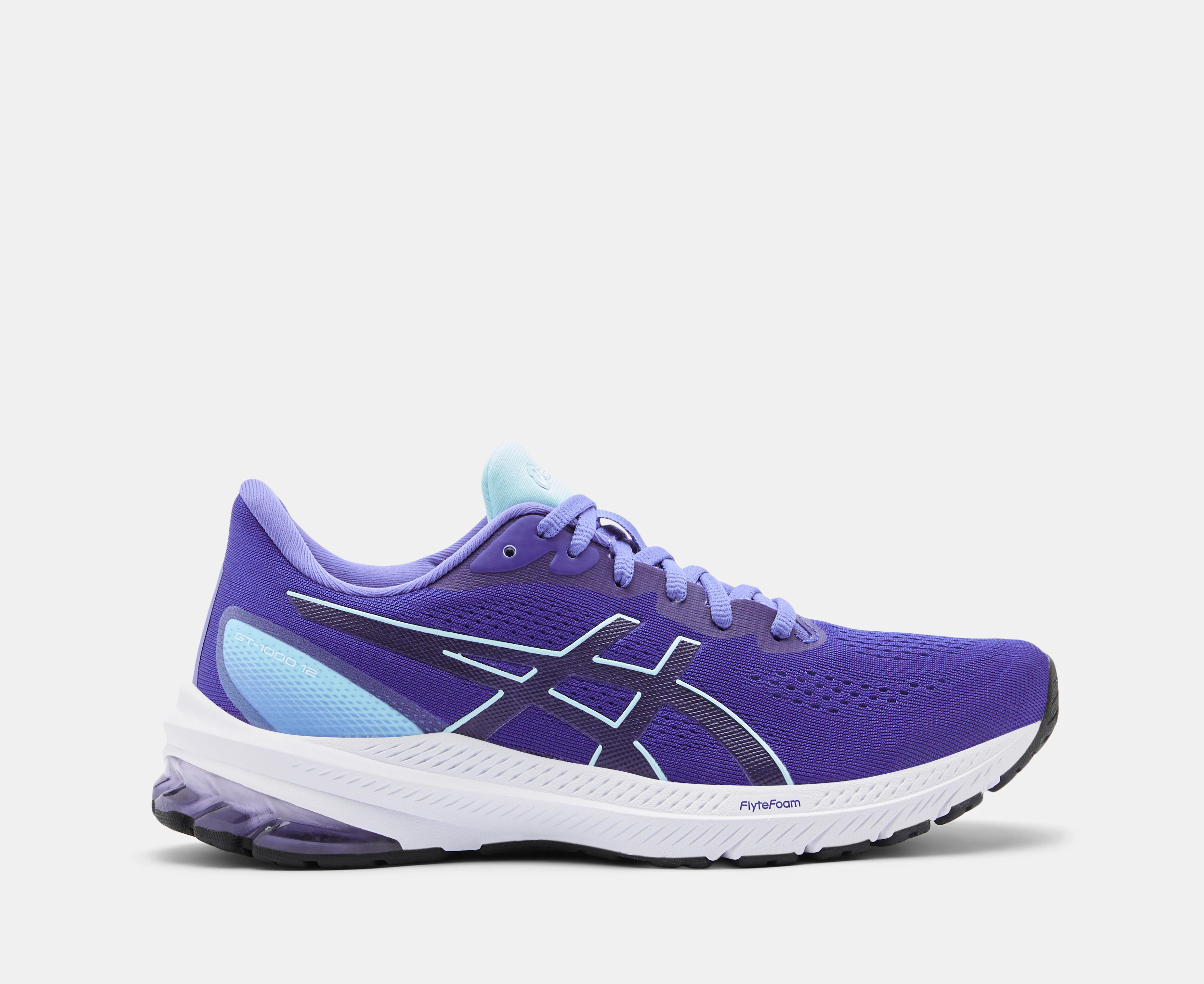 ASICS Women's GT-1000 12 Running Shoes - Eggplant/Aquamarine