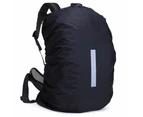 Pack Of 2 Backpack Rain Cover,Waterproof Rain Cover School Bag,Color: Black