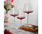 White Wine Goblets Power,White Wine Glasses,Set Of 3 Modern Wine Glasses,Color:Style1