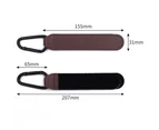 Pack Of 2 Stroller Hooks For Diaper Bags,Stroller Hooks,Color: Dark Brown