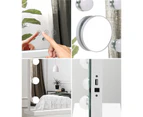 Oikiture Hollywood Makeup Mirrors Magnifying LED Light Standing Wall Mounted 58x46cm