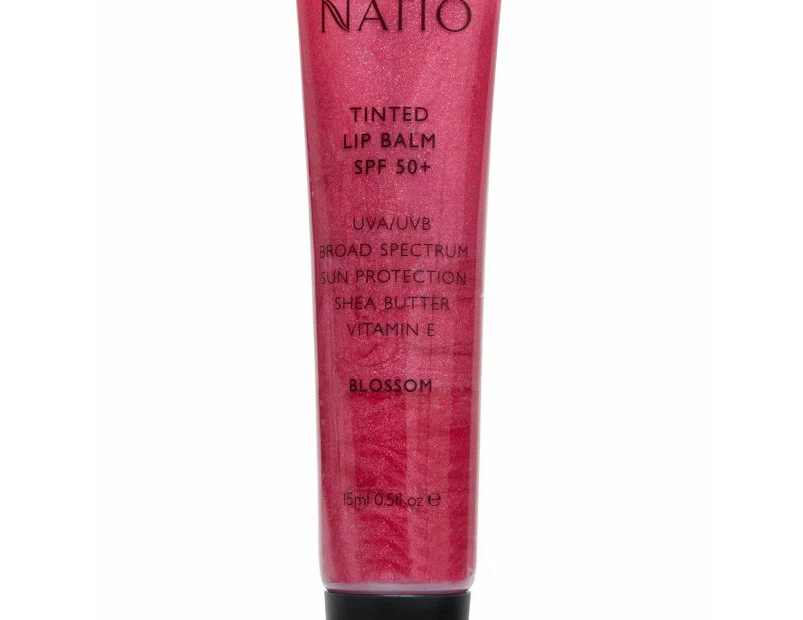 Natio Tinted Lip Balm SPF 50 - Pink