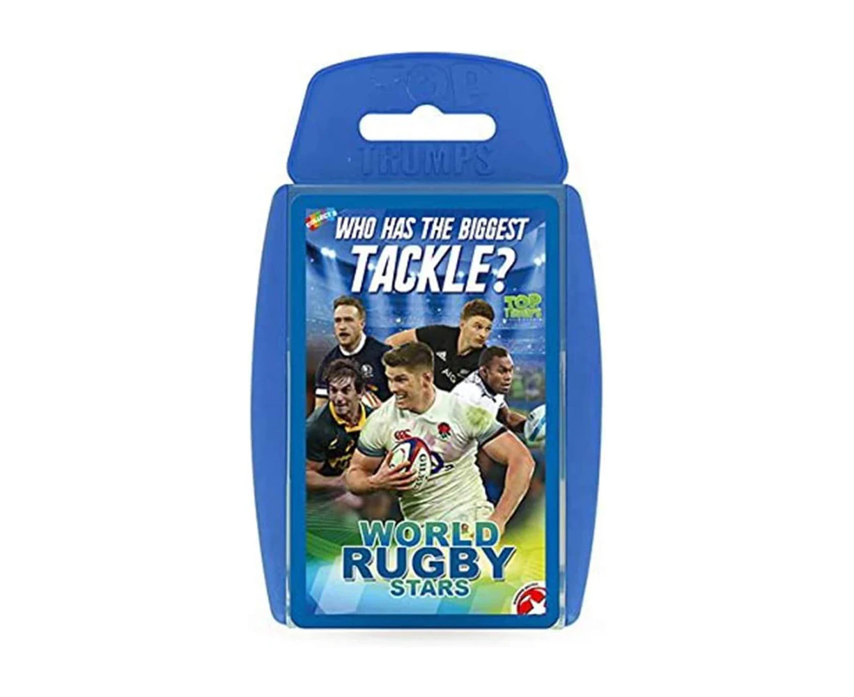 Top Trumps World Rugby Stars Interactive Playing Card Deck Game/Collection 5+