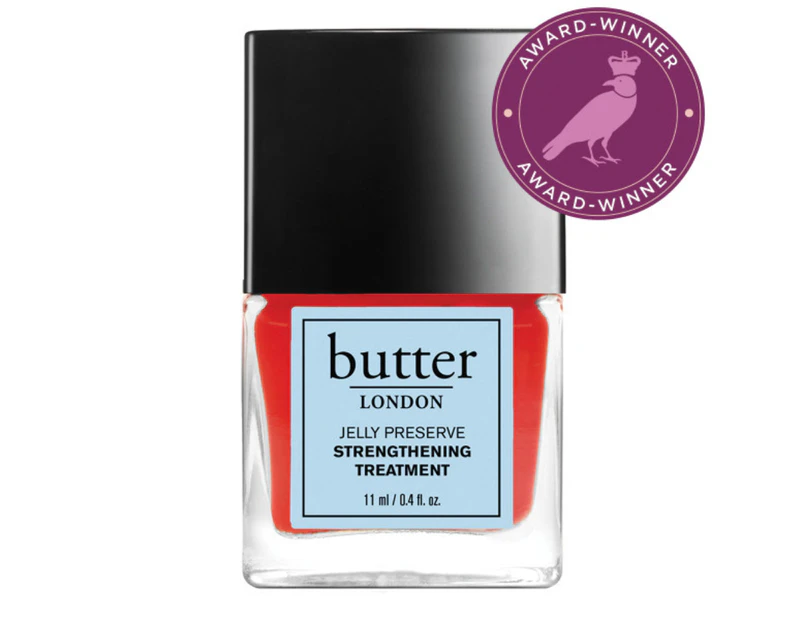 Butter London Strawberry Rhubarb Jelly Preserve Strengthening Treatment 11ml