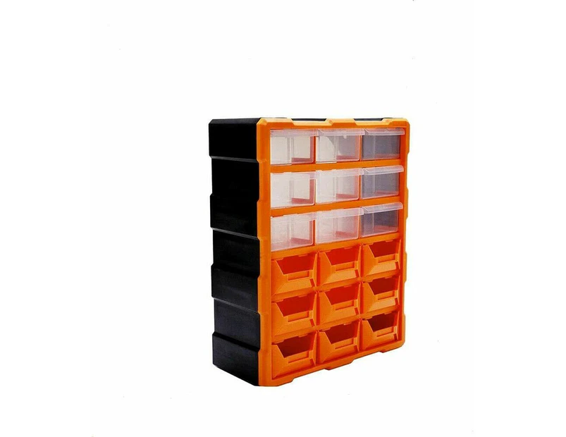 Part Storage Bin Tool Organiser Drawers Cabinet Box Chest Plastic With Dividers