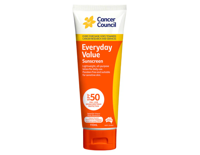 Cancer Council Everyday Value Sunscreen SPF50 110mL