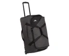 High Sierra Forester 71cm Wheeled Duffle Bag - Black Heather/Black