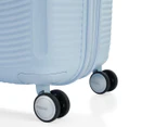 American Tourister Curio 2 80cm Expandable Hardcase Luggage/Suitcase - Powder Blue