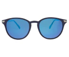 Sin Unisex Love Child Polarised Sunglasses - Navy Ice/Blue Flash
