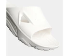 Freeworld Bio Slide Sandals For Men Women Post-Workout Arch Support Recovery Sandals - White