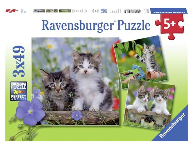 Ravensburger - Kittens Jigsaw Puzzle 3X49 Pieces